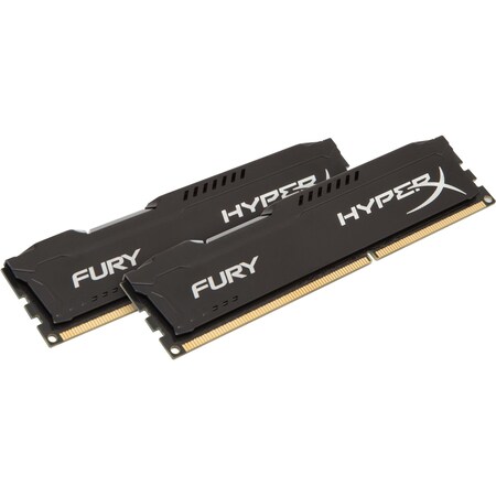 Kingston 8Gb 1866Mhz Hyperx Fury Black Series (Kit Of 2) HX318C10FBK2/8